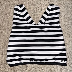 Albion Hang Ten Game Changer swim crop, size small